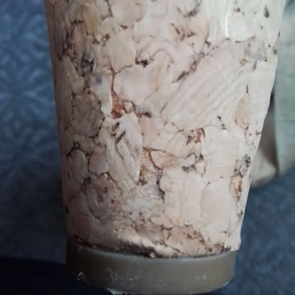 White Mountain Gold Criss-Cross Cork Wedges - 9M - Picture 6 of 9